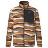 Mens Frankie Mountain Range Borg Full Zip Fleece Jacket