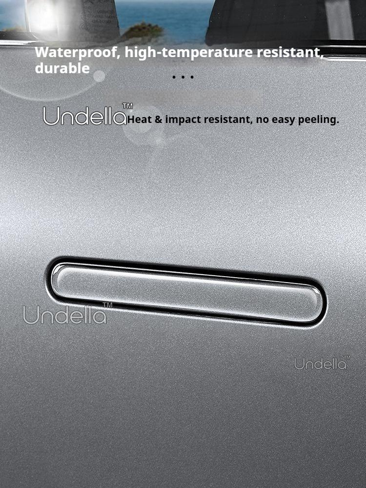 For XPENG G6 2026 2025 2027 Xiaopeng G6 Car Door Handle Transparent Strips Drip Glue Anti-Collision Protect Stickers Accessories