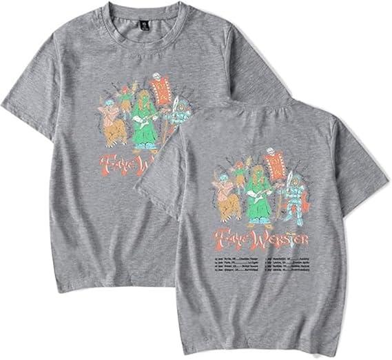 

Faye Webster Tour 2025 Merch TShirt New Fun Short Sleeve Unisex Casual Round Neck Streetwear S