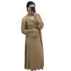 2025 Autumn European & American Comfortable Versatile Casual Vest Long Dress Set