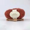 25g Mohair Yarn Extra Soft Warm Baby Wool Crochet Yarn for Hand Knitting Sweater Shawl Scarf DIY Material Supplies