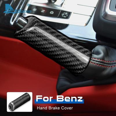 Carbon Fiber for Mercedes Benz G Class W463 2000- Accessories Interior Car Handbrake Grips Cover Trim