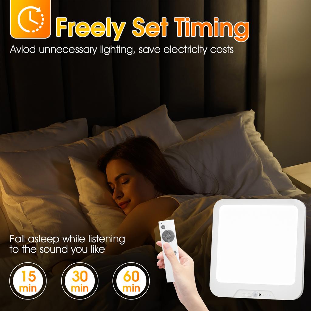 2PC/1PC Rechargeable Iling Light with Remote , Battery Operated Closet Lights Motion Sensored, 3 Color Temperatures Magnetic