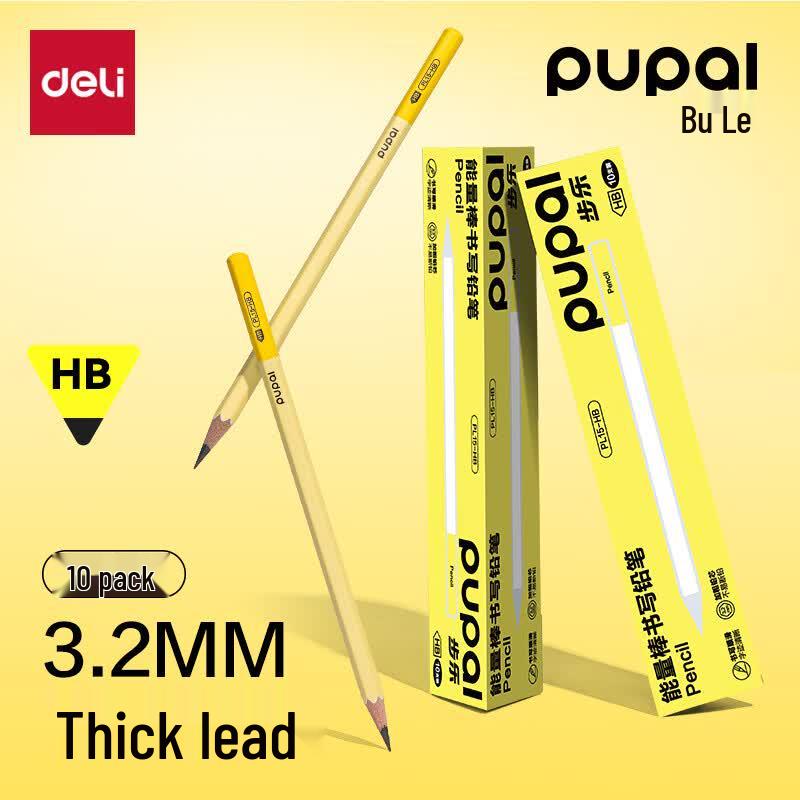 Deli Bule Student Writing Pencils