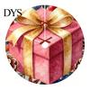 Seasonal Home Decoration 35.4" Christmas Tree Skirt, Round Mat with Vibrant Holiday Prints for Party Decor Decorations and Decor, Durable Xmas