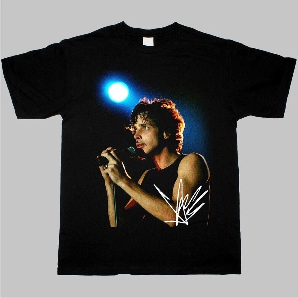 

Chris Cornell Cotton Shirt Black Unisex All size S-345XL Unisex T-Shirt XXXXL