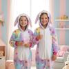 Piżama Onesie Kigurumi Kostium Przebranie Królik Dzieci 115 - 125Cm
