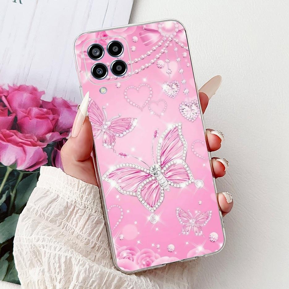 For Samsung Galaxy M33 5G Case SM-M336B New Luxury Painted Cover Soft Slim Phone Cases For Samsung M33 M 53 Galaxy M53 5G Fundas