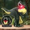 Interactive Swinging Dinosaur Toy with Sound Lights Biting Action Endless Fun Press Dinosaur Toy for Kids