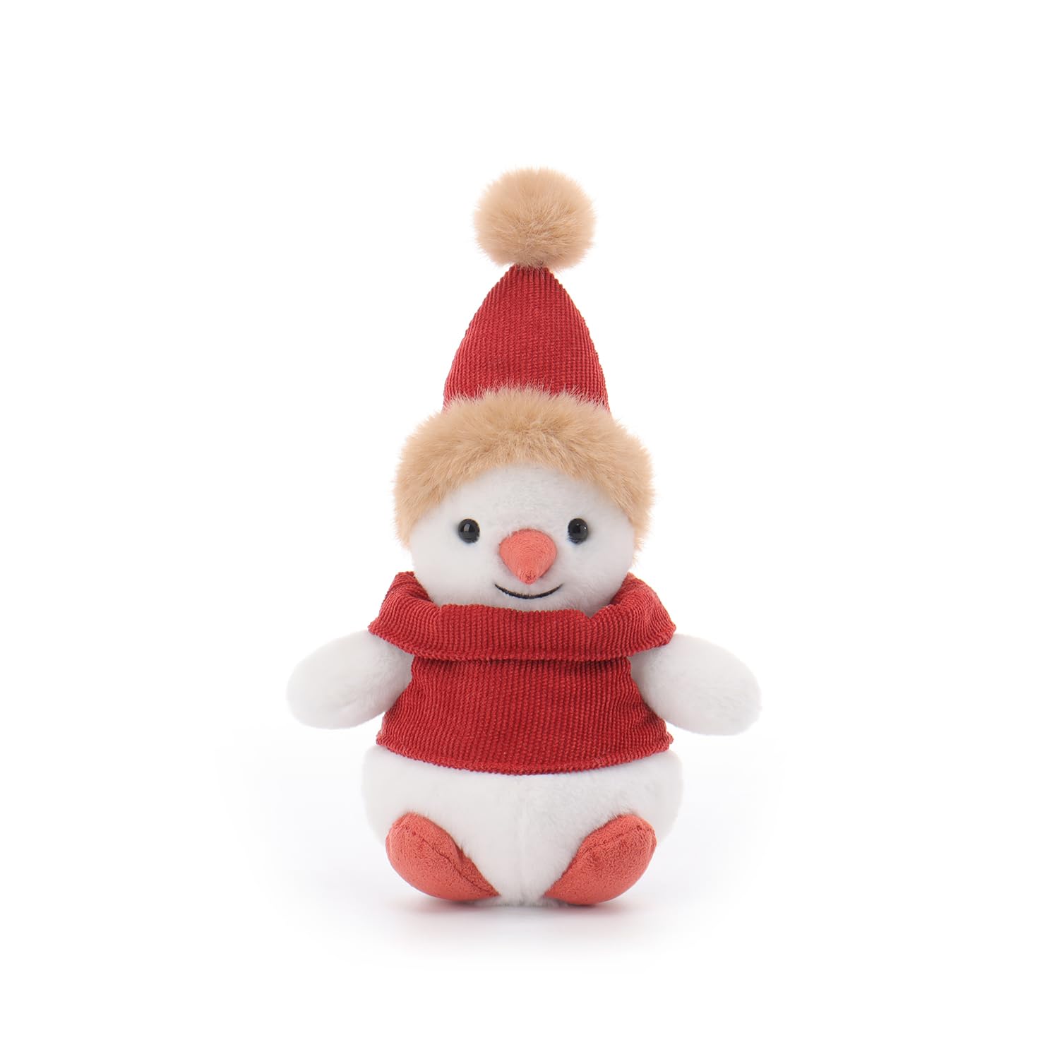 

Apricot Lamb Surprise Snowman Plush Toy for Kids, Soft and Cute, Fluffy Surprise Snowman for Girls and Boys, 22cm