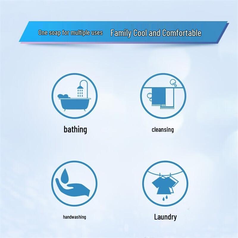 Liu Shen Kühlende Wermut Antibakterielle Seife 3er-Pack