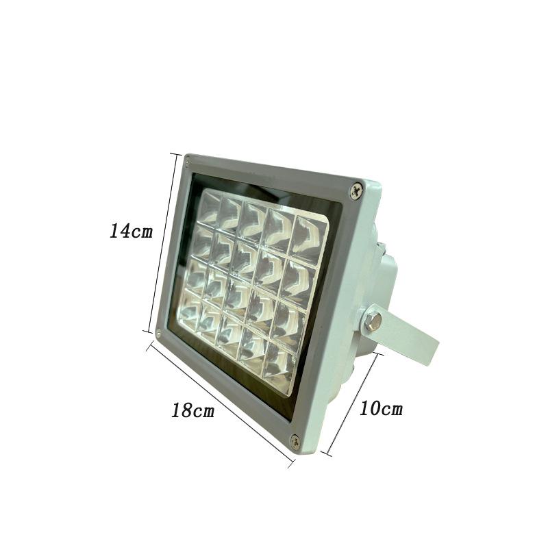 6W/20W UV Glue Curing Lamp Small Curing Equipment Led Indoor Lighting Fixture 405nm Ultraviolet Ink Projector Light