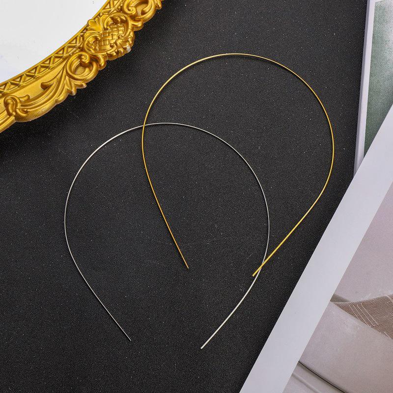 DIY Stainless Steel Metal Headband - Korean Hair Accessories and Headwear