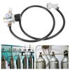 CO2 Mini Gas Regulator Level 2 Pressure Gauge with Safety Valve Fit for Sodastream