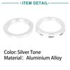 ACROPIX Hub Center Ring 72.6-57.1 Mm Silver Tone 4 Pieces