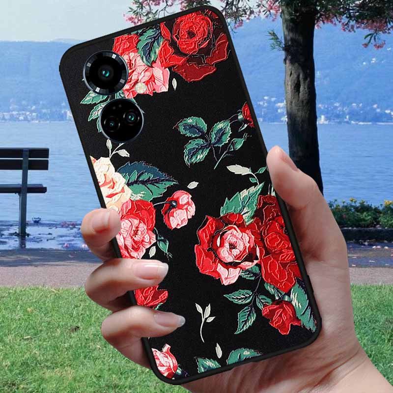For Tecno Camon 19 Case Camon19 Neo 3D Relief Emboss Phone Cover For Tecno Camon 19 Pro 4G 5G Neo Coque Soft Silicone Cartoon