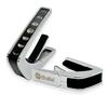 Thalia Capos Limited Phases On Pearl Guitar Capo with Fret Pad Phases On Series/Moon 12-inch (Moon Pearl/Chrome)