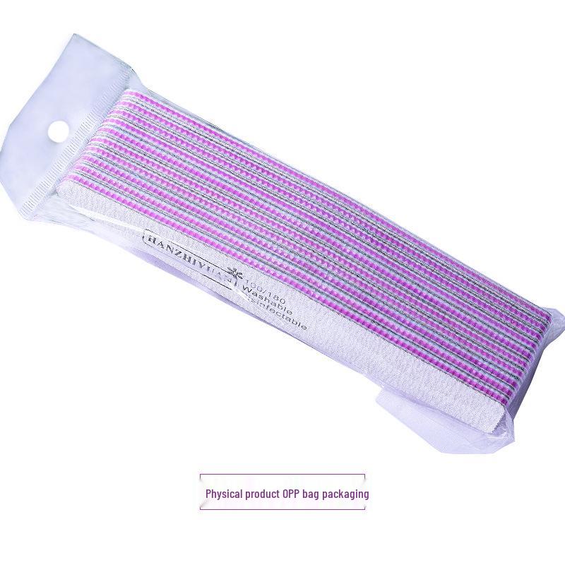 Nail File & Buffer Set: Double-Sided Sanding Sticks & Polishing Tools for Shaping & Removing Polish