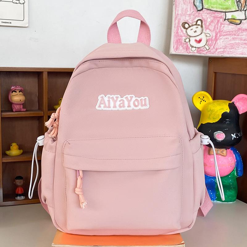 

Children s Spring Outing Small Backpack Girls Schoolbag Kindergarten Student Letters Girls Backpack