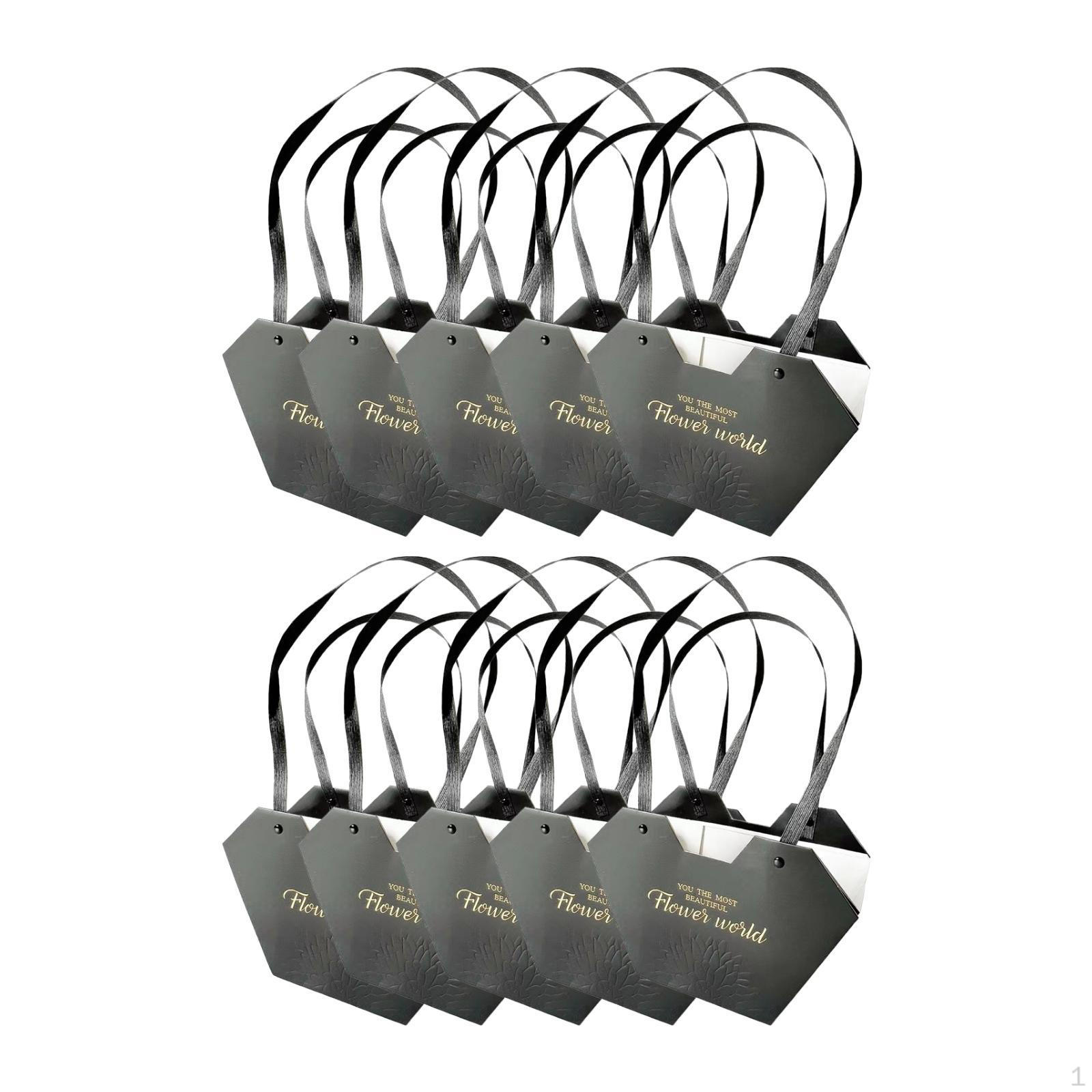 

10 шт. сумочки-бабочки, ручные коробки, сделай сам, цветочный материал, букет, упаковка, сумка, коробка чёрный