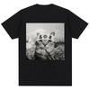 Funny Japanese Samurai Cat Meme Graphic TShirt  Unisex Trendy Vintage Humorous Oversized 100 Cotton Casual Short Sleeve Tee