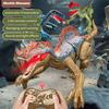 Remote Control Dinosaur Five Channel Simulation Electric Sound And Light Model
