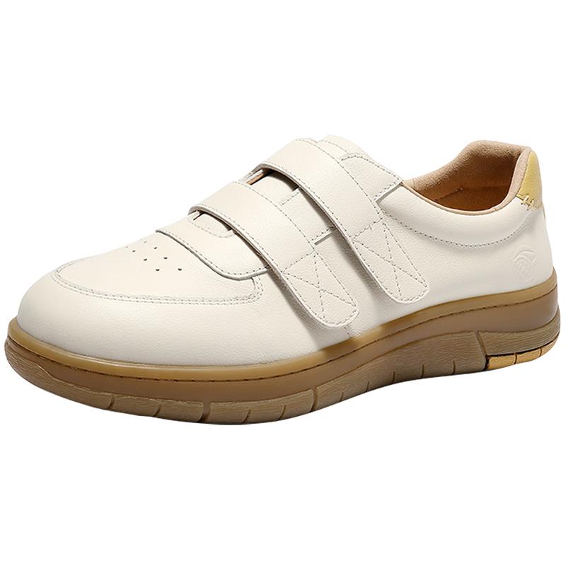 Senda Women s Leather Thick-Sole Casual Shoes 35