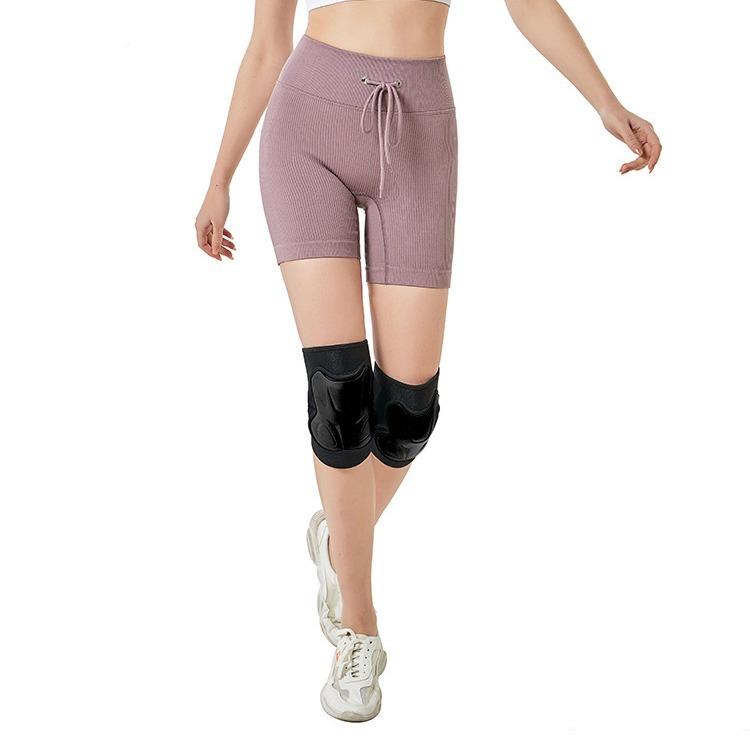 

Sports Knee Pads Soft Shell Exploration Open Leggings Cycling Roller Skating Thickened TPR Soft Shell Dance Knee Pads Teen, one pair