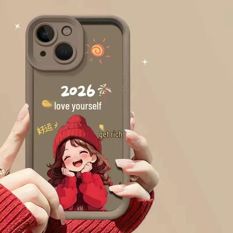 Love Yourself Phone Case for iPhone 13/14/15 Pro, 16 Pro Max, and Apple 17