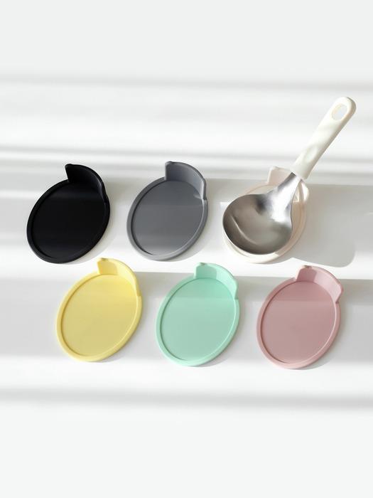 kamomekitchen silicone ladle holder 6 colors