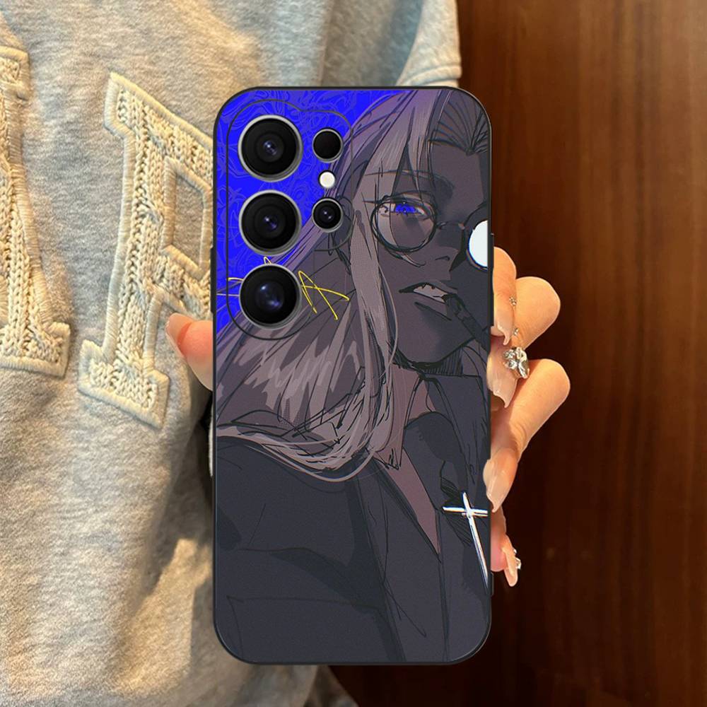 Horror Anime Hellsing Phone Case For Samsung S 24 Fe 25 Ultra Plus 20 Lite 21 30 22 23 24 22 Ultra 5G Fundas