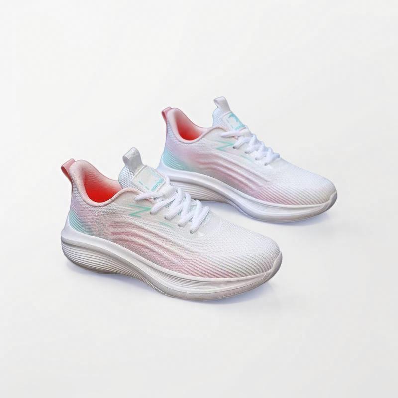 Women's Shoes Large Mesh Breathable Versatile Soft Sole Casual Shoes Light Running Sports Shoes Mesh Summer