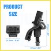 Windshield Washer Nozzle Windshield Sprayer Nozzle Fit for Ford for Mustang 2017 No.FR3Z17603AA - Pack of 2 Black Benefit
