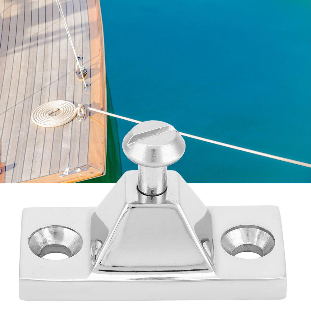 Boat Deck Hinge Mount Stainless Steel Boat Yacht Hardware Deck Hinge 55x20mm