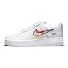 Nike Air Force 1 Low Multi-Swoosh Men Sneakers White Team-Orange University-Gold DM9096-100