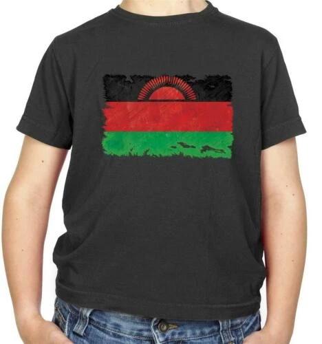 Malawi Grunge Style Flag - Kids T-Shirt - Malawian - Africa - Country - Travel 100
