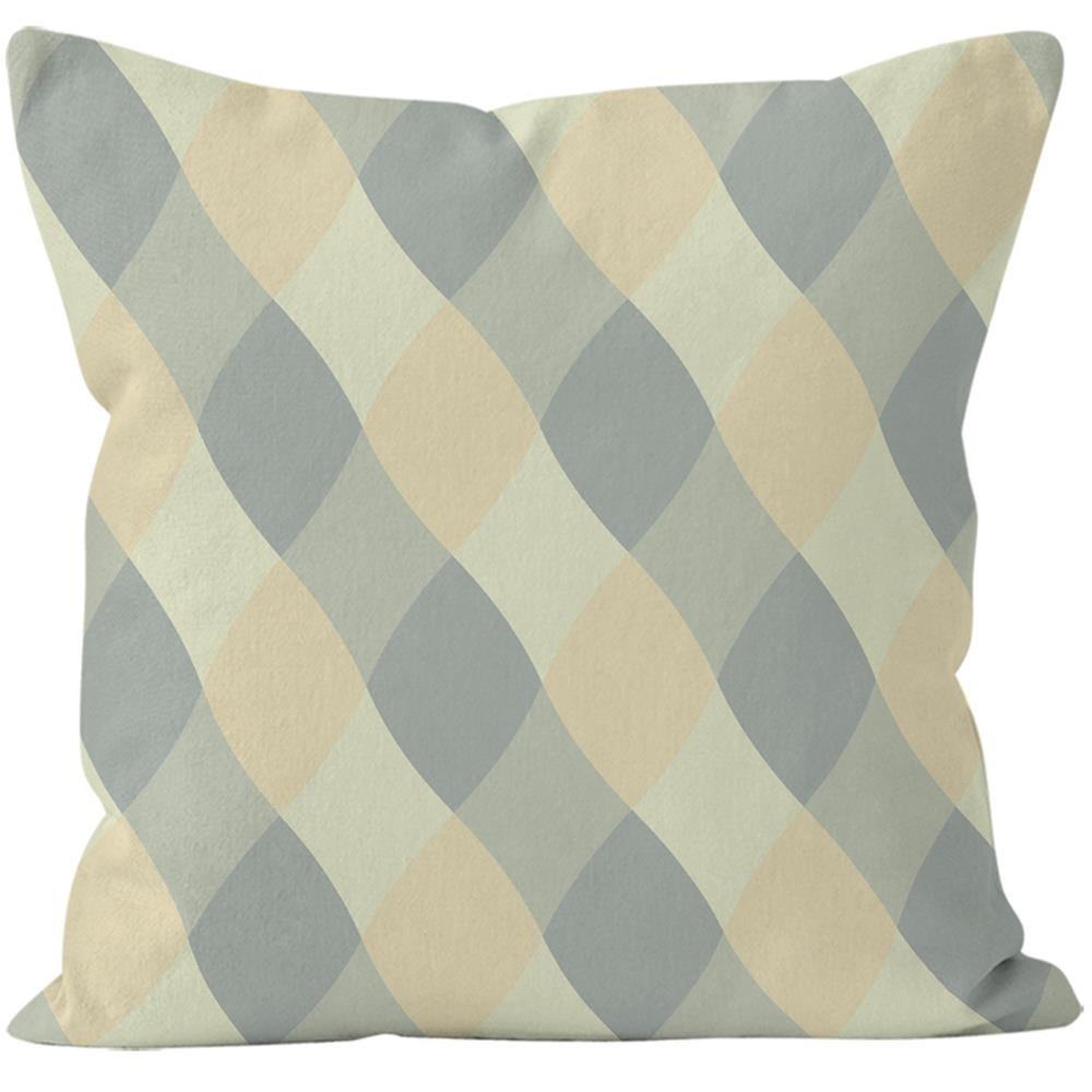 Simple Geometric Retro Pillowcase Dormitory Decoration Office Living Room Home Pillowcase