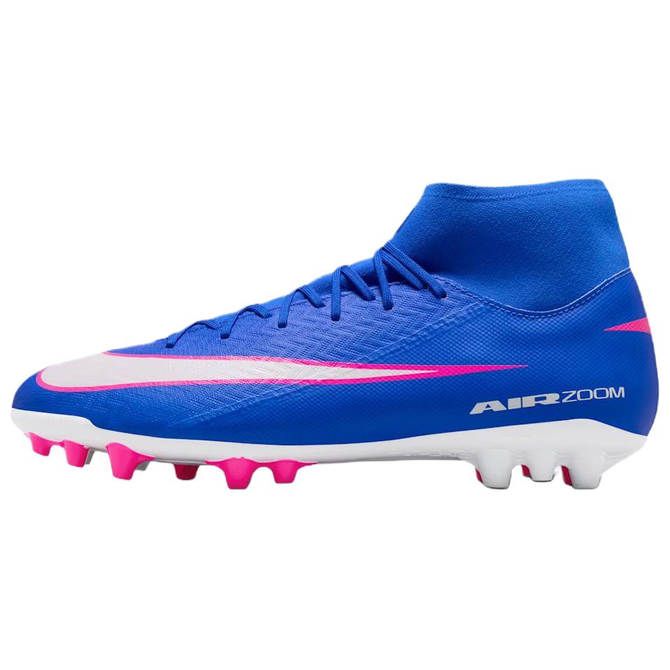 

Nike Zoom Mercurial Superfly 10 Academy AG Высокие Шиповки Синий Гоночный Унисекс Белый FQ8329-446 40.5