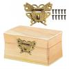 For Collectibles Antique Bronze Lock For Collectors Versatile Compatibility Collectible Item Decorative Butterfly Shape