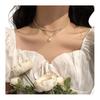 Women Faux Pearl Choker Beaded Choker Elegant Necklace Dainty Retro Necklace Gift for Wife Girlfriend Daily Wear Party Date Jewelry