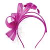 Fascia Vintage con Piume e Tessuto a Rete Elegante Accessorio per Capelli per Donne
