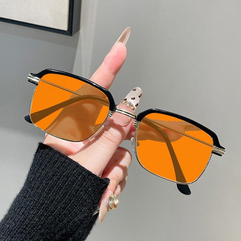 Ultra-Lightweight Metal Night Vision Anti-Blue Light Glasses Unisex Design Specialized Eye Protection for Phone and Computer Use