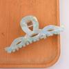 Hair Claw Large Wave Design Back Head Hair Clip Anti-slip Teeth Strong Grip Shark Hair Clip Versatile Hair Accessory