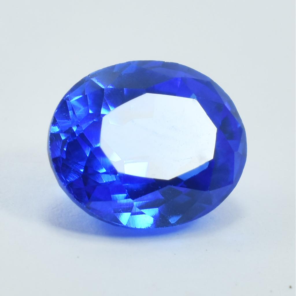 Natural Oval Cut 2 Ct Blue Sapphire Earing Size CERTIFIED Gemstone For Gift SU-701