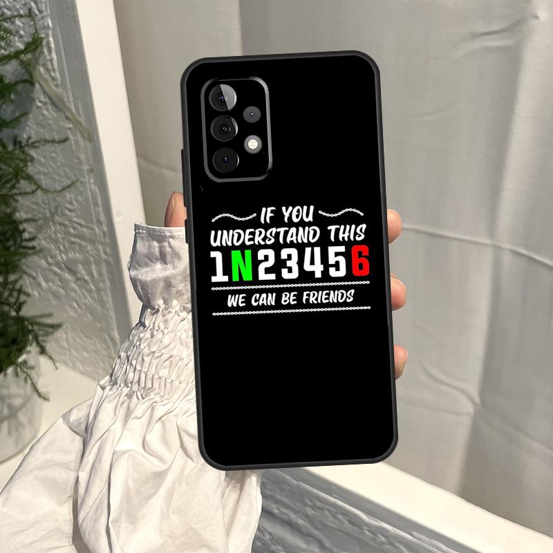 1N23456 Motorcycle Case For Samsung Galaxy A52S A06 A16 A26 A36 A56 A55 A35 A15 A53 A32 A33 A13 A14 A34 A54 A17