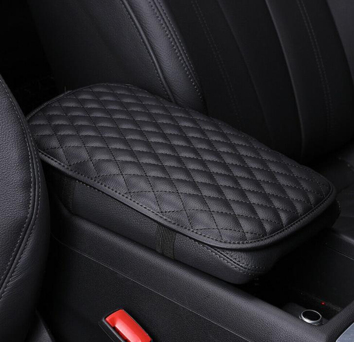 

Чехол на подлокотник автомобиля, изысканный, широкая совместимость, искусственная кожа, 35 X 20 см, автомобильные принадлежности, центральная консоль автомобиля, волнистая вышивка