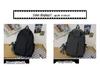 Large Capacity Solid Color Canvas Backpack - University & High School Bookbag