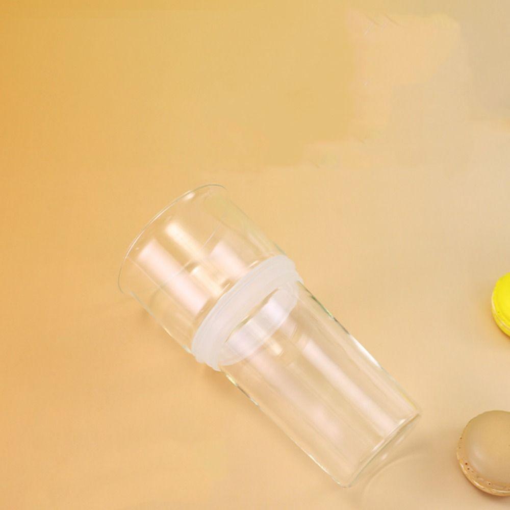 Large Capacity 2 in1 Cooling Storage Glass 650ML Vacuum Mug Portable Insulated Cup  Household