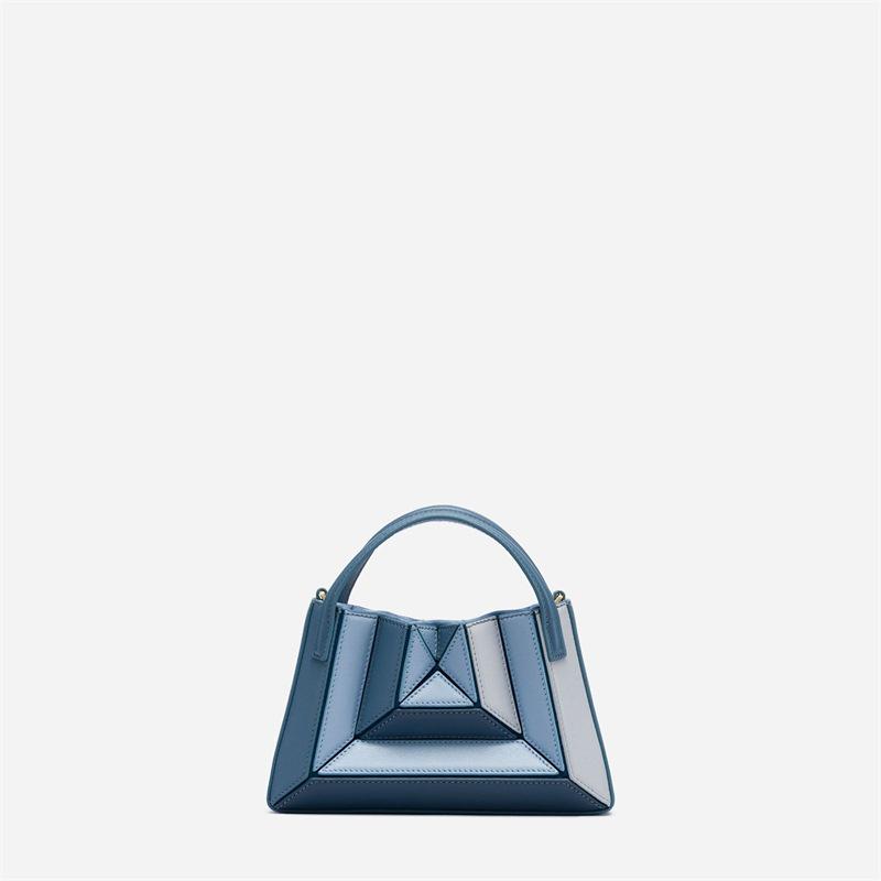 

Роскошные PU кожаные маленькие сумки через плечо для женщин простые контрастные цветные сумки через плечо новые женские сумки подмышкой модные сумки