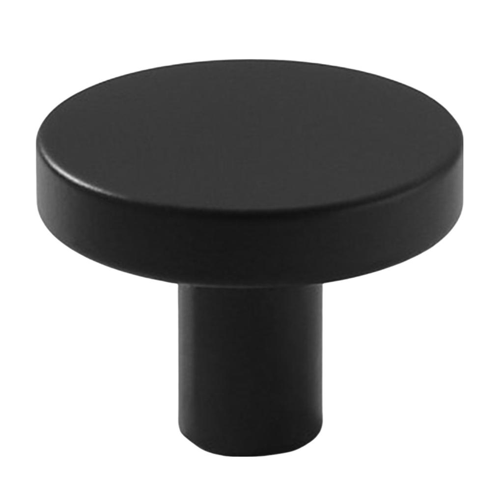 Universal Wardrobe Door Knobs Gold Aluminum Alloy Cabinet Pulls Round Single Hole Drawer Handles Modern Kitchen Hardware